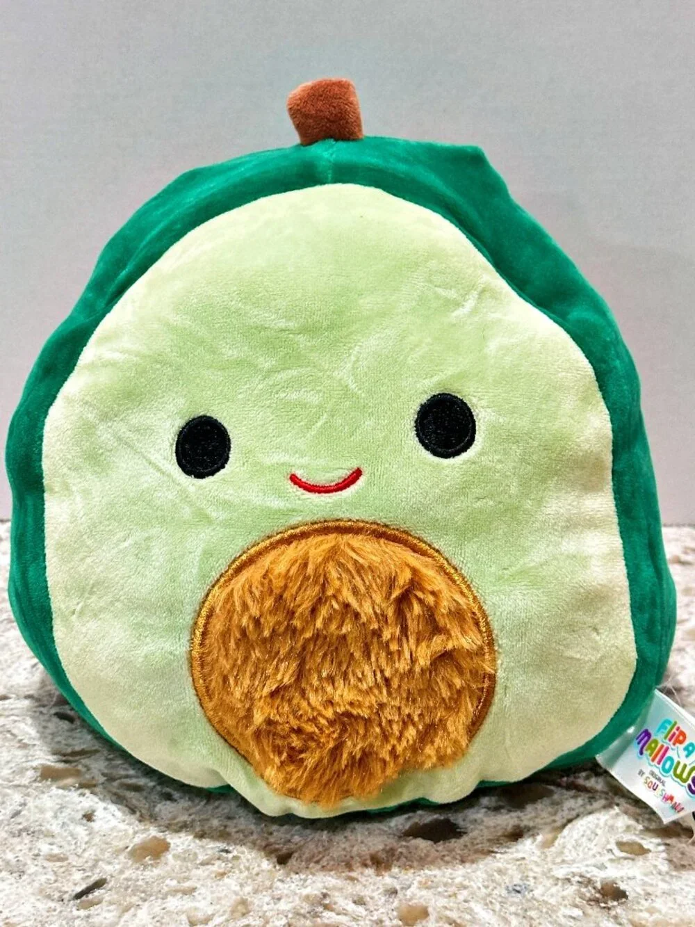 Squishmallows Flip a Mallow Austin Avocado Bernardo Burrito Reversible Plush 8
